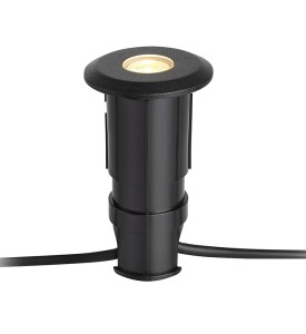 GARDEN 24 Spot 0,8W 60mm Czarny 107284