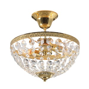 HANASKOG Plafon 30cm Złoty/MC 100486