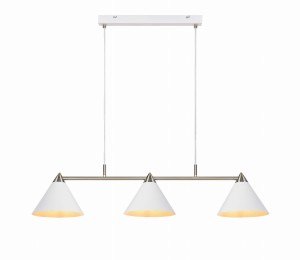 KLINT Wisząca 3L Biały/Stal 108075