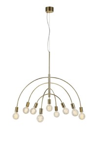 LAVELLO Pendant 9L Brass 108289