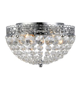 SAXHOLM Plafon 2L Chrom/MC IP21 106062