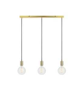 SKY Wisząca 3L Prosta Złota 106335