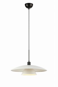 MILLINGE Pendant 1L Matt White/Black 108430