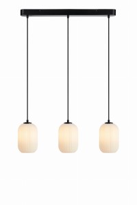 CAVA Pendant 3L Straight Black/White 108563