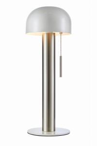 COSTA Table 1L Satin Nickel/White 108577