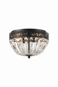 ETIENNE Ceiling 2L Black/MC IP21 108598