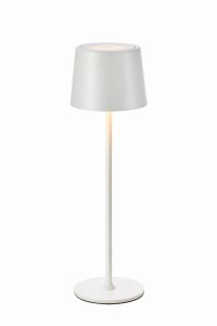 FIORE Rechargeable Table Matt White B/O 108654