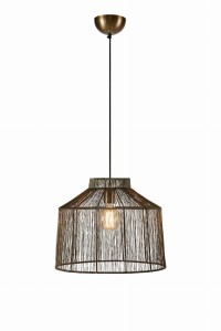 CAPANNA Pendant 1L Antique Brass 108667