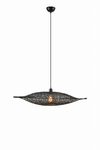 KUMO Pendant 1L 92cm Matt Black 108672