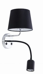 KINKIET MAJA LED BLACK 2428 TK LIGHTING  --- WYPRZEDAŻ ---