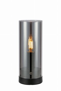 POST Table 1L 9cm Black/Plated Smoke 108718