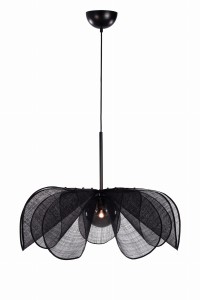 STYRKA Pendant 1L 75cm Black/Smoke  108662
