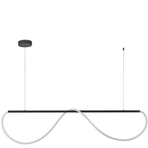 Lampa wisząca Meleca M 1xLED LP-2345/1P M BK CCT Light Prestige