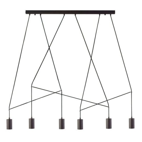 Lampa wisząca IMBRIA BLACK VI listwa Nowodvorski 9675