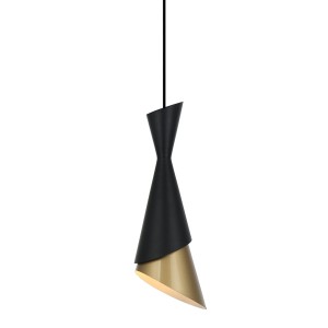 Malia PND-85949-1 BK+GD Italux