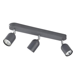 TOP LAMPA SUFITOWA 3 PŁ GRAPHIT/CHROM 3304 TK Lighting