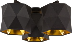 Lampa sufitowa 3PŁ SIRO BLACK 1042 TK LIGHTING