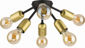 Plafon TK Lighting ESTRELLA BLACK 1467