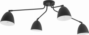 LAMPA SUFITOWA LORETTA BLACK 2485 TK LIGHTING