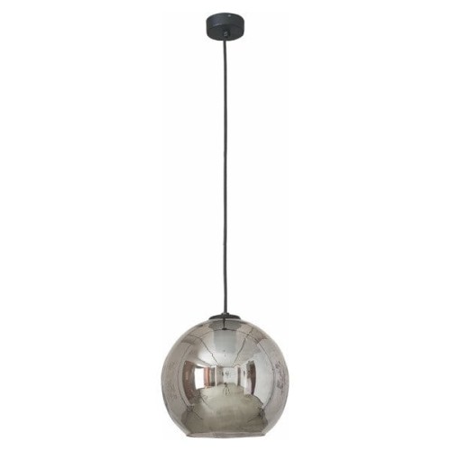 Lampa wisząca  kula średnica 25cm transparentny/chrom 9060 Nowodvorski