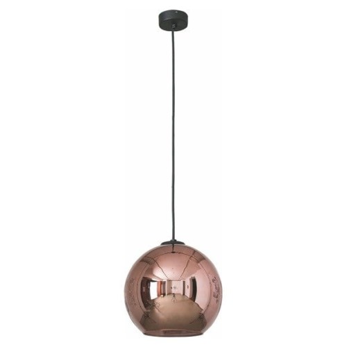 Lampa wisząca kula średnica 25cm miedziana 9058 Nowodvorski