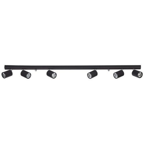 Listwa sufitowa długość 119cm czarna 6611 Nowodvorski