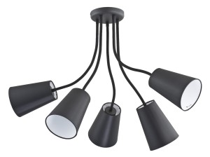 Lampa wisząca WIRE 5 czarna 2104 TK Lighting