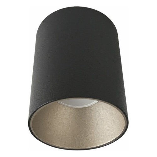 Spot sufitowy tuba średnica 8,9cm czarny ze srebrnym wnętrzem 8932 Nowodvorski