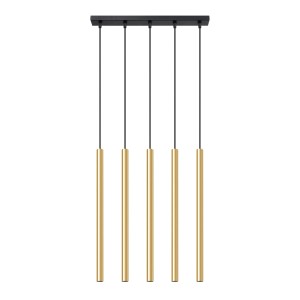Lampa Wisząca PASTELO 5L złoty połysk SL.1198 Sollux Lighting