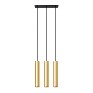 Lampa Wisząca LAGOS 3 złoty połysk SL.1201 Sollux Lighting