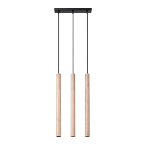 Lampa wisząca PASTELO 3L drewno SL.1267 Sollux Lighting