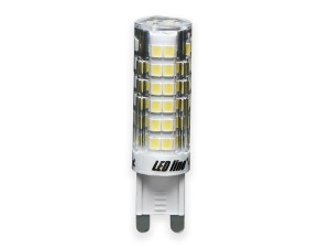 Żarówka LED z gwintem G9 6W=60W barwa światla ciepła 