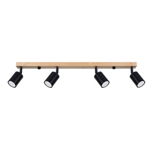 Plafon VERDO 4 czarny SL.1294 Sollux Lighting