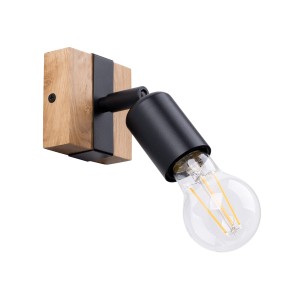 Kinkiet ZUCA czarny SL.1295 Sollux Lighting