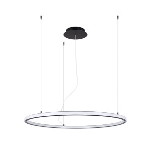 Żyrandol RISA 90 czarny LED 3000K TH.275 Sollux Lighting