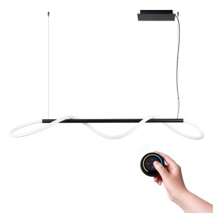 Lampa wisząca GALAKSE 148 czarna LED 2700-6500K TH.280 Sollux Lighting