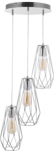 Lampa wisząca LUGO CHROM 3 2846 TK Lighting