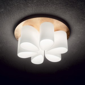 DAISY PL6 biała 247779 Ideal lux