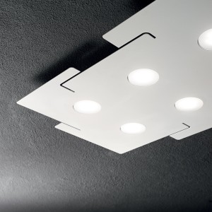 TOTEM PL6 biały 215785 Ideal lux