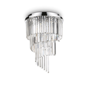CARLTON PL12 CHROM 168937 Ideal lux
