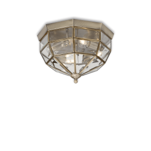 NORMA PL3 antyczny mosiądz 004426 Ideal lux
