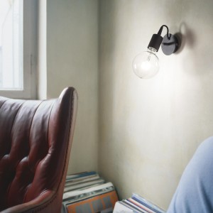 EDISON AP1 czarny 148908 Ideal lux