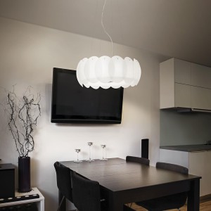 OVALINO SP5 biała 074139 Ideal lux