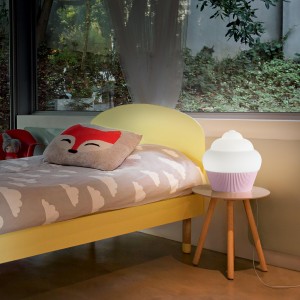 CUPCAKE TL1 BIG różowa 194448 Ideal lux