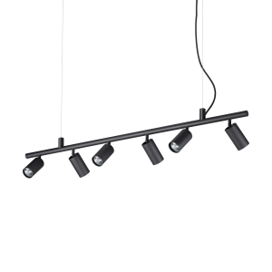 DYNAMITE SP6 NERO czarna 231396 Ideal lux
