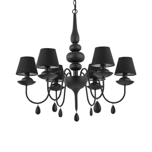 BLANCHE SP6 NERO czarna 111872 Ideal lux