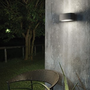 IP55 ANDROMEDA AP1 NERO czarny 061597 Ideal lux