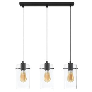 FIRENZE NEW TRANSPARENT LAMPA WISZĄCA 3 PŁ LISTWA 3495 TK Lighting