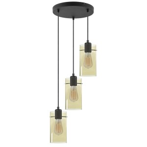 Lampa wisząca FIRENZE NEW bursztynowa 3499 TK Lighting