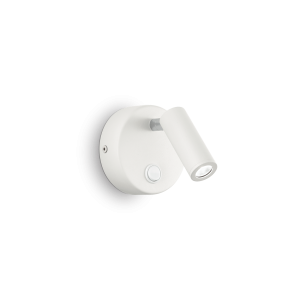 PAGE AP ROUND BIANCO biały 142586 Ideal lux